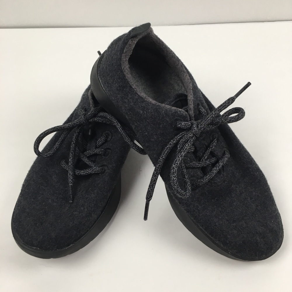 Allbirds Charcoal Wool Runners 8 Gray Sneakers